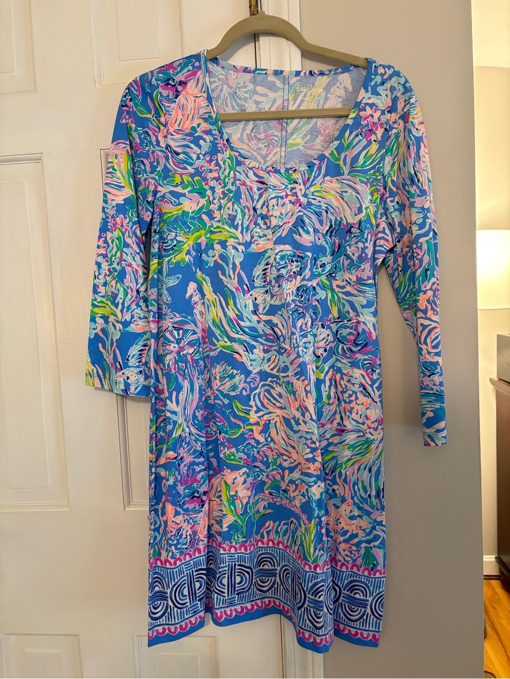 Lilly Pulitzer Beacon Dress in All Together Now - Size Larger - NWT